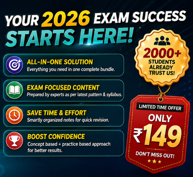 š„ 2026 Exam Preparation Master Bundle ( English + Hindi ).