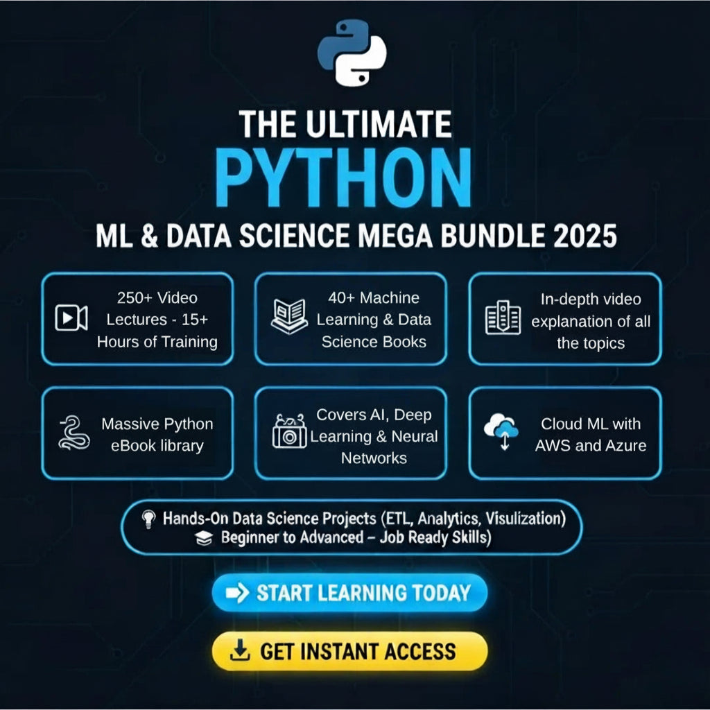 The Ultimate Python, ML and Data Science Bundle